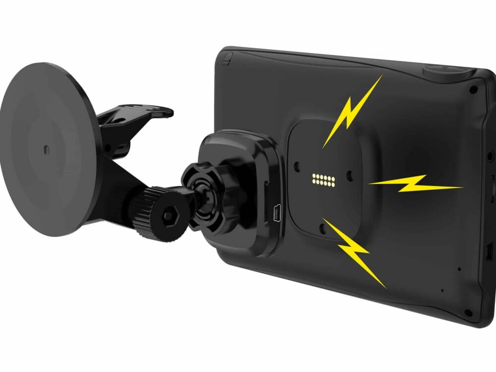 Dispozitiv prindere GPS camion NaviPro
